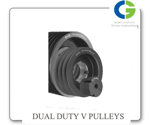 DUAL DUTY V PULLEYS